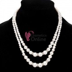 Accesorii pentru mirese Colier din Cristale cu perle AS16DD